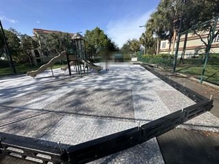 Installation In Progress — Surfacing Installation